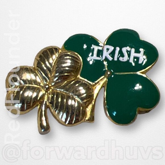 Vintage SFJ Marked Saint Paddy’s Day Brooch - Picture 3 of 9